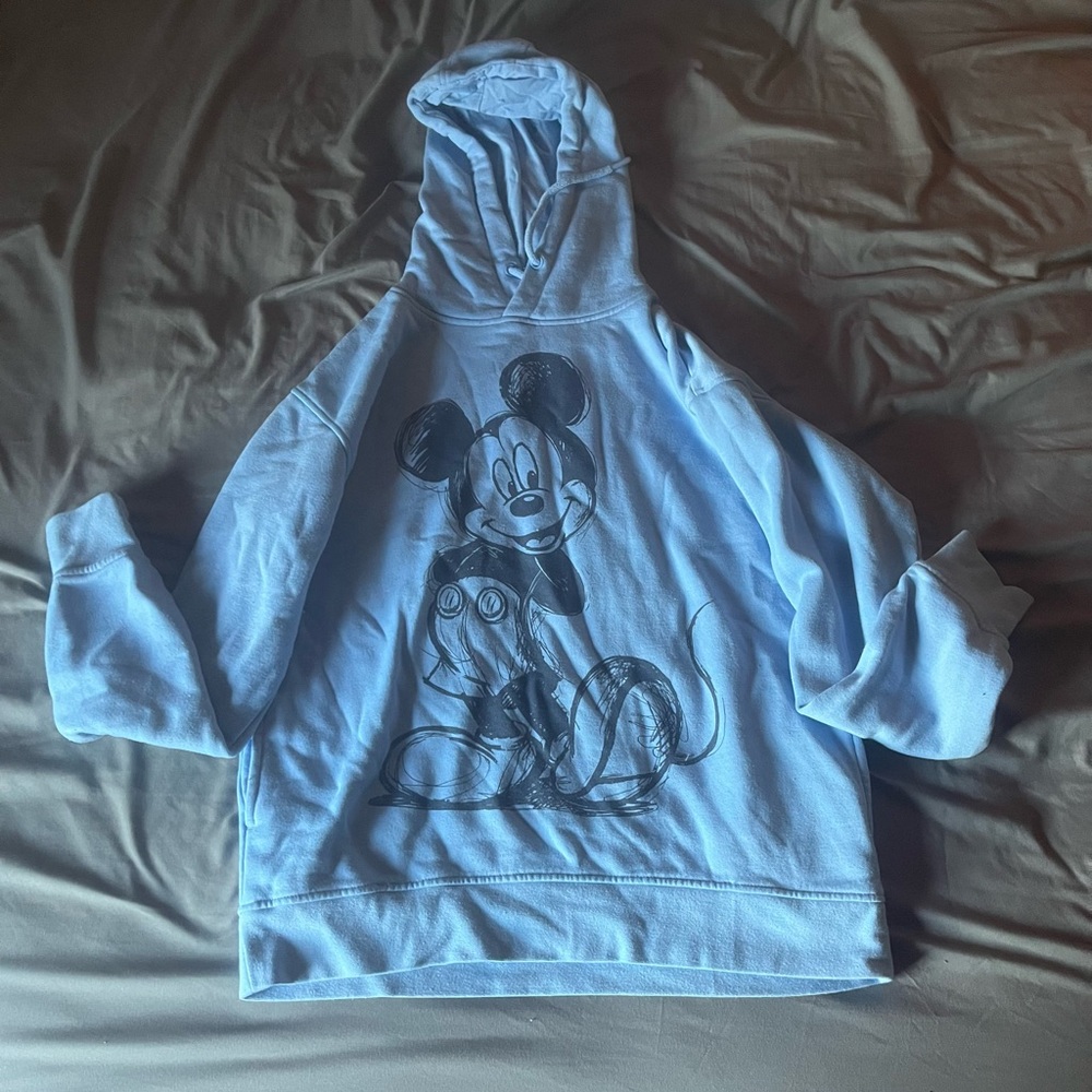 Disney Light Blue Mickey Mouse Sweater